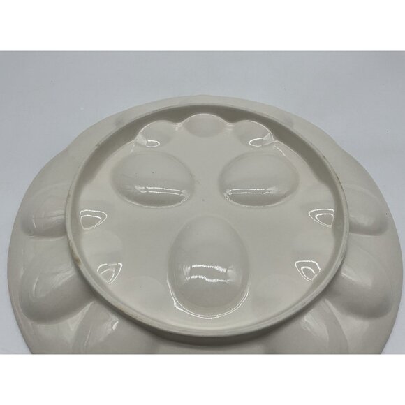 Spode Christmas Tree Devilled Egg Platter/Plate Christmas Serveware, Holiday - Picture 15 of 15